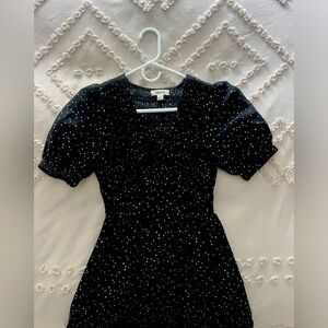 Black & White Polka Dot Maxi Dress from Dry Goods